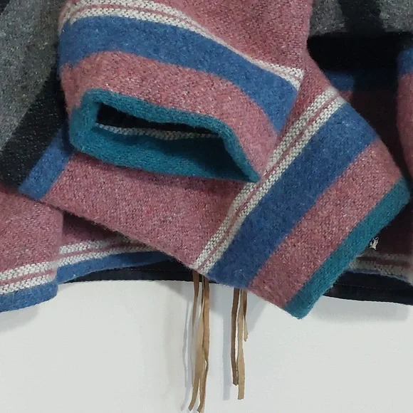 Vintage Mid-West Garment Co Western Blanket Crop Jacket - Picture 6 of 9